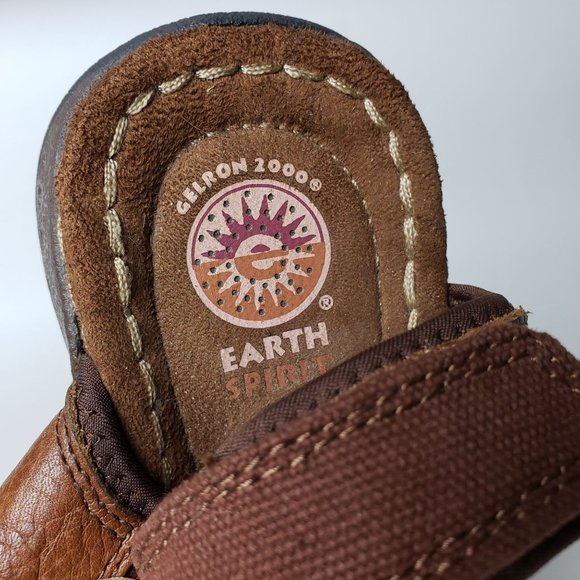 Earth Spirit Gelron 2000 Fisherman 2513067 Brown Leather Sandals, Mens Sz 8 - Picture 8 of 12